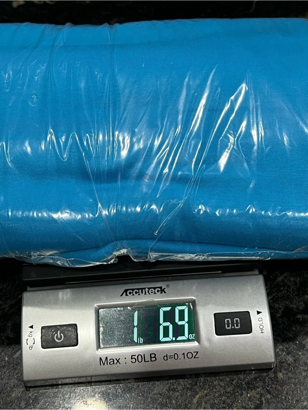 Fabric Sewing Jersey Knit in Turqouise Aqua Blue 2 Yards